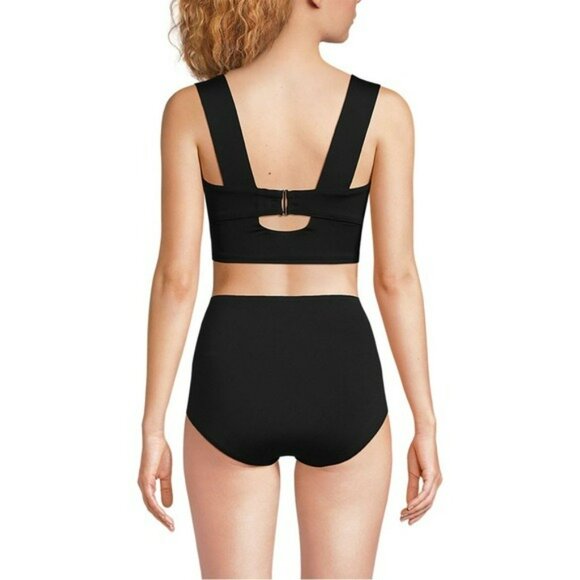 Lands end square neck bikini top size 12 dd - Picture 7 of 7